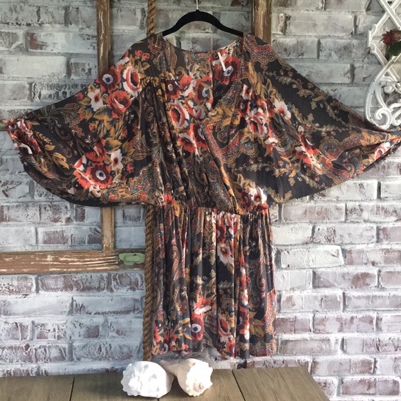 Free People dress with dolman sleeves size S - Picture 1 of 7
